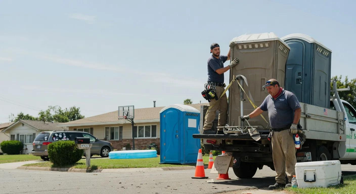 Porta Potty Rental in Forrest, IL near me